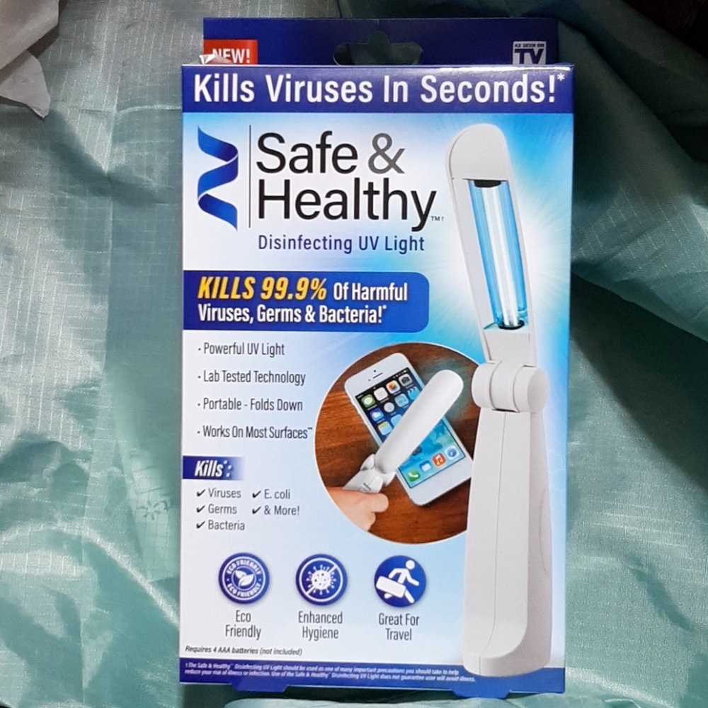 Disinfecting UV Light must bundle